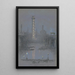 Tour de tir avec lumières nocturnes depuis l'Embankment - Joseph Pennell — quadro incorniciato alla parete