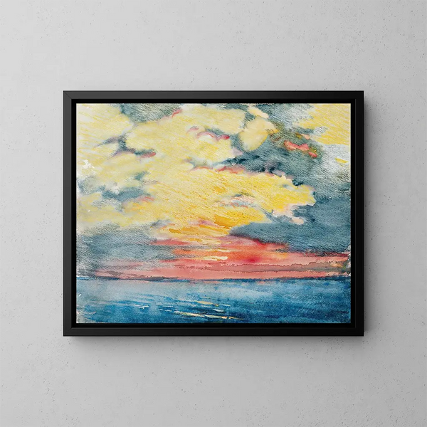 Tramonto ad Acapulco - Joseph Pennell — quadro incorniciato alla parete