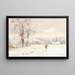 Inverno - Joseph Rubens Powell — quadro incorniciato alla parete