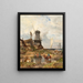 Un paesaggio con un mulino - Joseph Rummelspacher — quadro incorniciato alla parete
