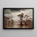 Scène di bayou - Joseph Rusling Meeker — quadro incorniciato alla parete