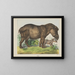 Tapir - Joseph Scholz — quadro incorniciato alla parete