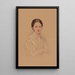 Fanny Hymans Cluysenaar - Joseph Schubert — quadro incorniciato alla parete