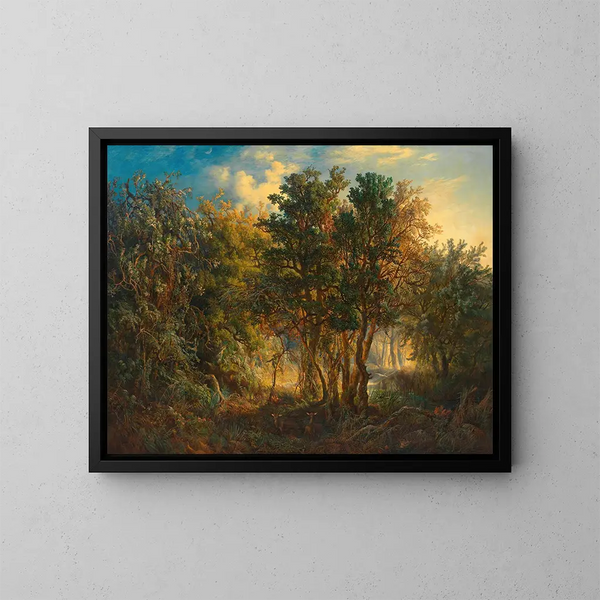 Foresta tropicale australiana - Joseph Selleny — quadro incorniciato alla parete