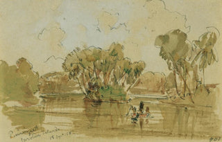 Joseph Selleny - Landschaft auf der Insel Puinipet Ponape Caroline Islands.webp