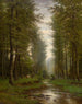 Ruisseau dans la forêt - Joseph Van Luppen — vista dell’opera