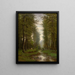 Ruisseau dans la forêt - Joseph Van Luppen — quadro incorniciato alla parete
