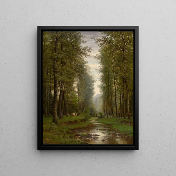 Joseph Van Luppen - Brook in the Forest.webp
