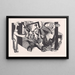 Vision - Joseph Vogel — quadro incorniciato alla parete
