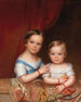 Ritratto di due bambini della famiglia Clemens Bachofen von Echt - Joseph Weidner — vista dell’opera