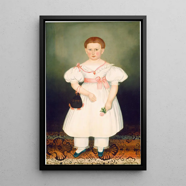 Joseph Whiting Stock - Girl with Reticule and Rose.webp