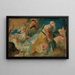 Adorazione - Joseph Winterhalder il Giovane — quadro incorniciato alla parete