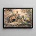 Le Serval - Joseph Wolf — quadro incorniciato alla parete