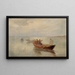 Sortie des pêcheurs - Joseph Wopfner — quadro incorniciato alla parete