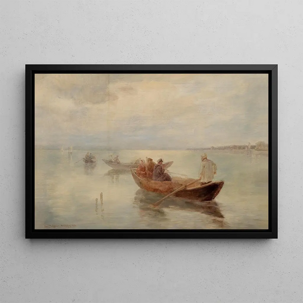 Joseph Wopfner - Ausfahrt Der Fischer.webp