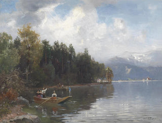 Parte al Walchensee - Joseph Wopfner — vista dell’opera