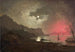 Vista del Vesuvio da Posillipo, Napoli - Joseph Wright de Derby — vista dell’opera