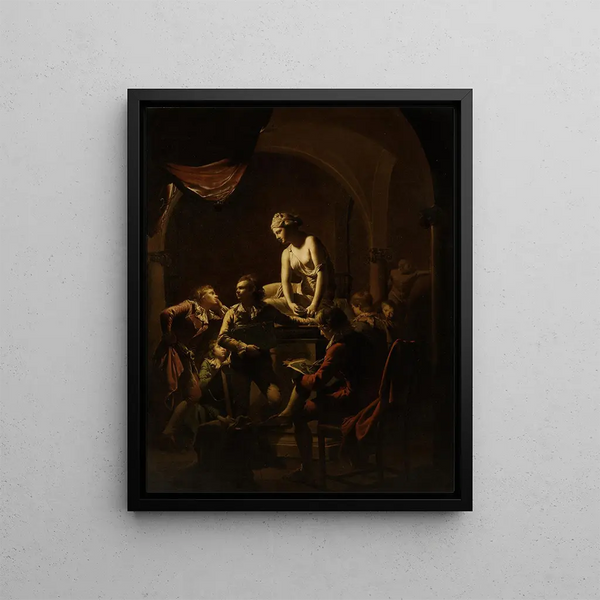 Joseph Wright of Derby - Academy By Lamplight.webp