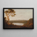Lago Albano - Joseph Wright de Derby — quadro incorniciato alla parete