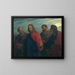 L'Addio di Cristo ai suoi discepoli che vanno a Getsemani - Joseph von Führich — quadro incorniciato alla parete