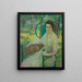 Molly Dougherty nel frutteto - Josephine Miles Lewis — quadro incorniciato alla parete