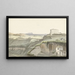 Paesaggio vicino a Genzano di Roma - Josephus Augustus Knip — quadro incorniciato alla parete