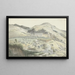 Paesaggio con monastero vicino a Subiaco - Josephus Augustus Knip — quadro incorniciato alla parete