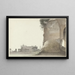 La Basilique de Saint-Jean-de-Latran avec le Temple de Minerve Médicis au premier plan - Josephus Augustus Knip — quadro incorniciato alla parete