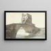 Il Ponte Salario vicino a Roma - Josephus Augustus Knip — quadro incorniciato alla parete