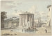 Il Tempio di Vesta a Roma - Josephus Augustus Knip — vista dell’opera