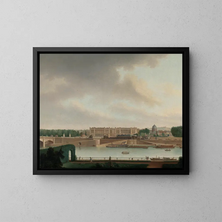 Josephus Augustus Knip - The View from the Batavian Embassy in Paris.webp