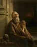 Il mendicante cieco - Josephus Laurentius Dyckmans — vista dell’opera