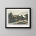 Jones Falls vicino a Baltimore - Joshua Shaw — quadro incorniciato alla parete