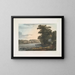 Vista sulle cascate di Schuylkill - Joshua Shaw — quadro incorniciato alla parete