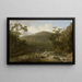 Paesaggio della Virginia - Joshua Shaw — quadro incorniciato alla parete