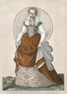Foemina ex Praecipua Nobi du Trachtenbuch de Nuremberg - Jost Amman — vista dell’opera