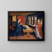 Annunciazione - Jost Haller — quadro incorniciato alla parete