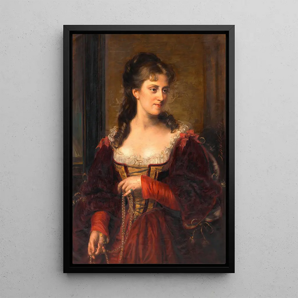 Joszef Kiss - Josefine Domhart erste Frau Otto Wagners.webp