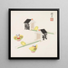 Giocattoli folklorici giapponesi Kydo gangu sh haru Pl07 - Yamashita Hakuba — quadro incorniciato alla parete