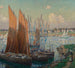Giornata estiva al porto - Wilson Henry Irvine — vista dell’opera