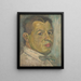 Ritratto di un uomo - József Árpád Murmann — quadro incorniciato alla parete