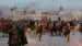 Partenza di Giovanni III Sobieski e Marysieka Sobieska di Wilanów - Józef Brandt — vista dell’opera
