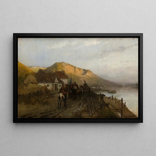 Jozef Brandt - On the Dniester River.webp