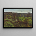 Foresta profonda con crolli - Józef Chełmoński — quadro incorniciato alla parete