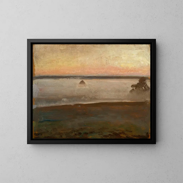 Brumes matinales - Józef Chełmoński — quadro incorniciato alla parete