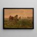 Tempesta - Józef Chełmoński — quadro incorniciato alla parete