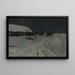 Notte d'inverno in Ucraina - Józef Chełmoński — quadro incorniciato alla parete