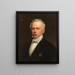 Ritratto di Edward Moretus - Józef Delin — quadro incorniciato alla parete
