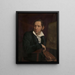 Autoritratto - Józef Geirnaert — quadro incorniciato alla parete
