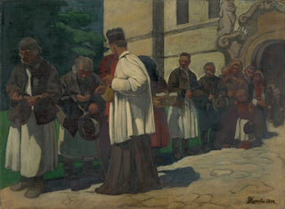 Aumône - Jozef Hanula — vista dell’opera